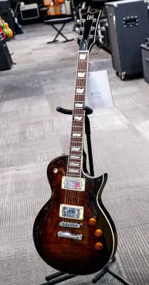ESP Guitars - LTD EC-256FM - Dark Brown Sunburst 2